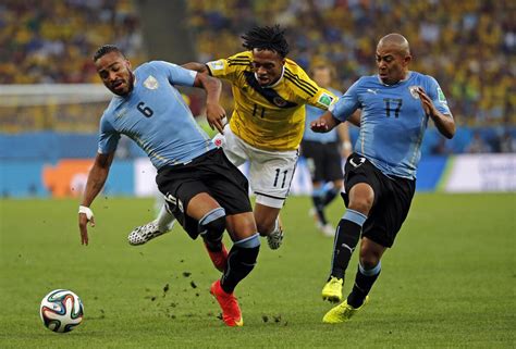colombia vs uruguay mundial 2014